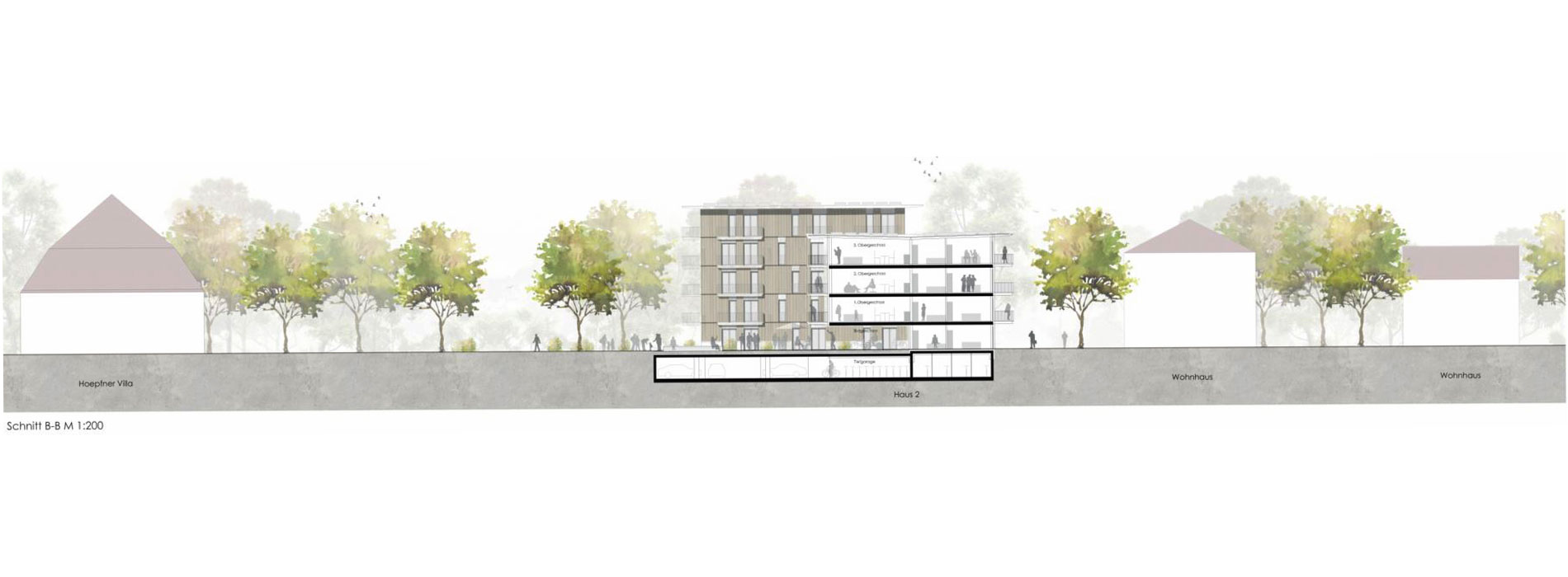 GJL+ Freie Architekten, Hoepfner Traumhäuser, Karlsruhe, Visualisierung