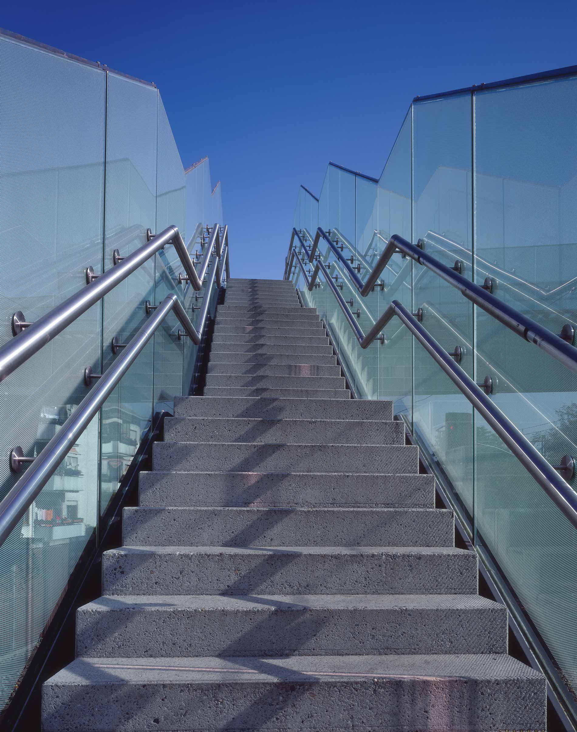 GJL+ Freie Architekten, Fußgängerbrücke, Grötzingen, Foto: Klemens Ortmeyer