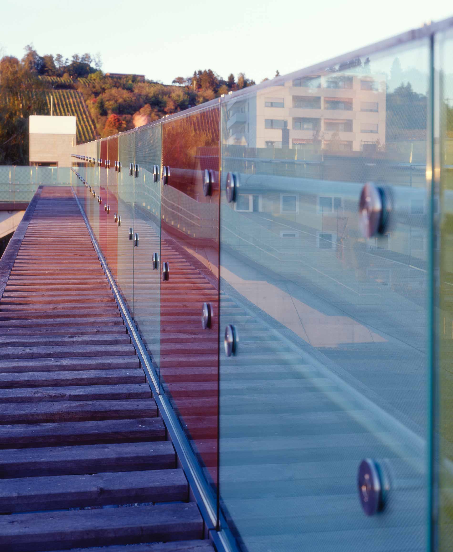 GJL+ Freie Architekten, Fußgängerbrücke, Grötzingen, Foto: Klemens Ortmeyer