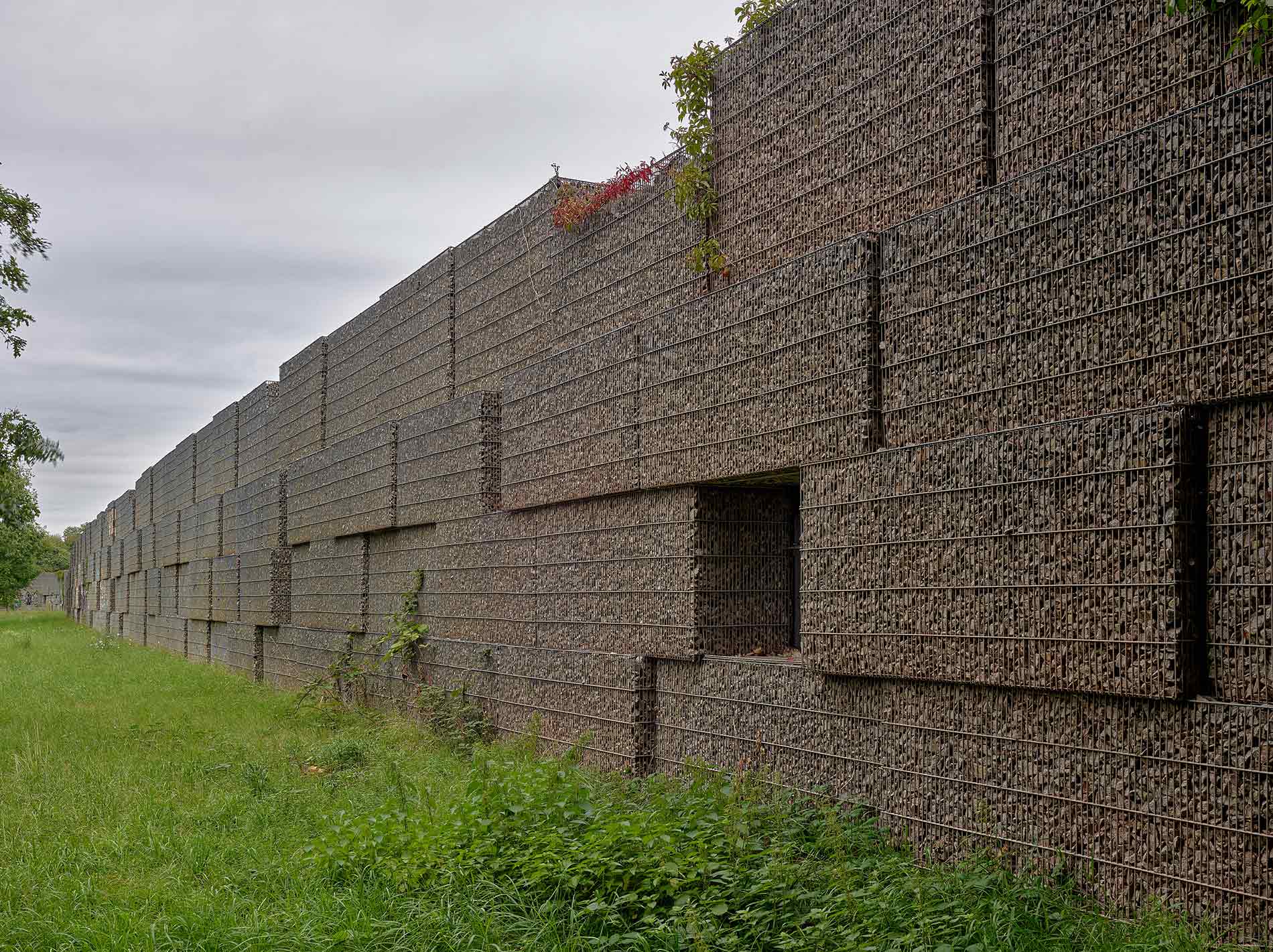 GJL+ Freie Architekten, Lärmschutzanlage, Bulacher Kreuz, Karlsruhe, Foto: Klemens Ortmeyer