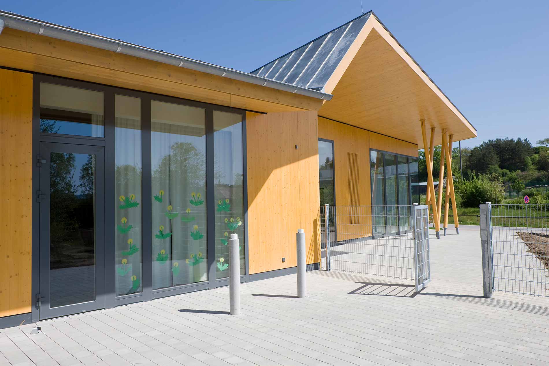 GJL+ Freie Architekten, Kindergarten Löwenzahn, Eigeltingen, Foto: Leif Knittel
