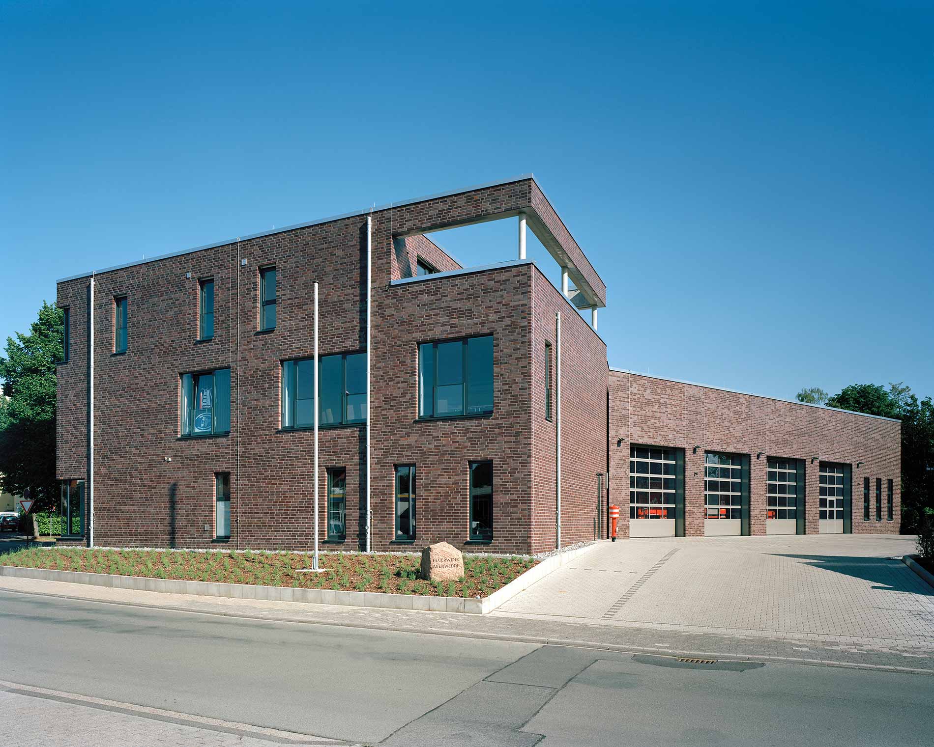 GJL+ Freie Architekten, Löschzug Avenwedde, Gütersloh, Foto: Klemens Ortmeyer