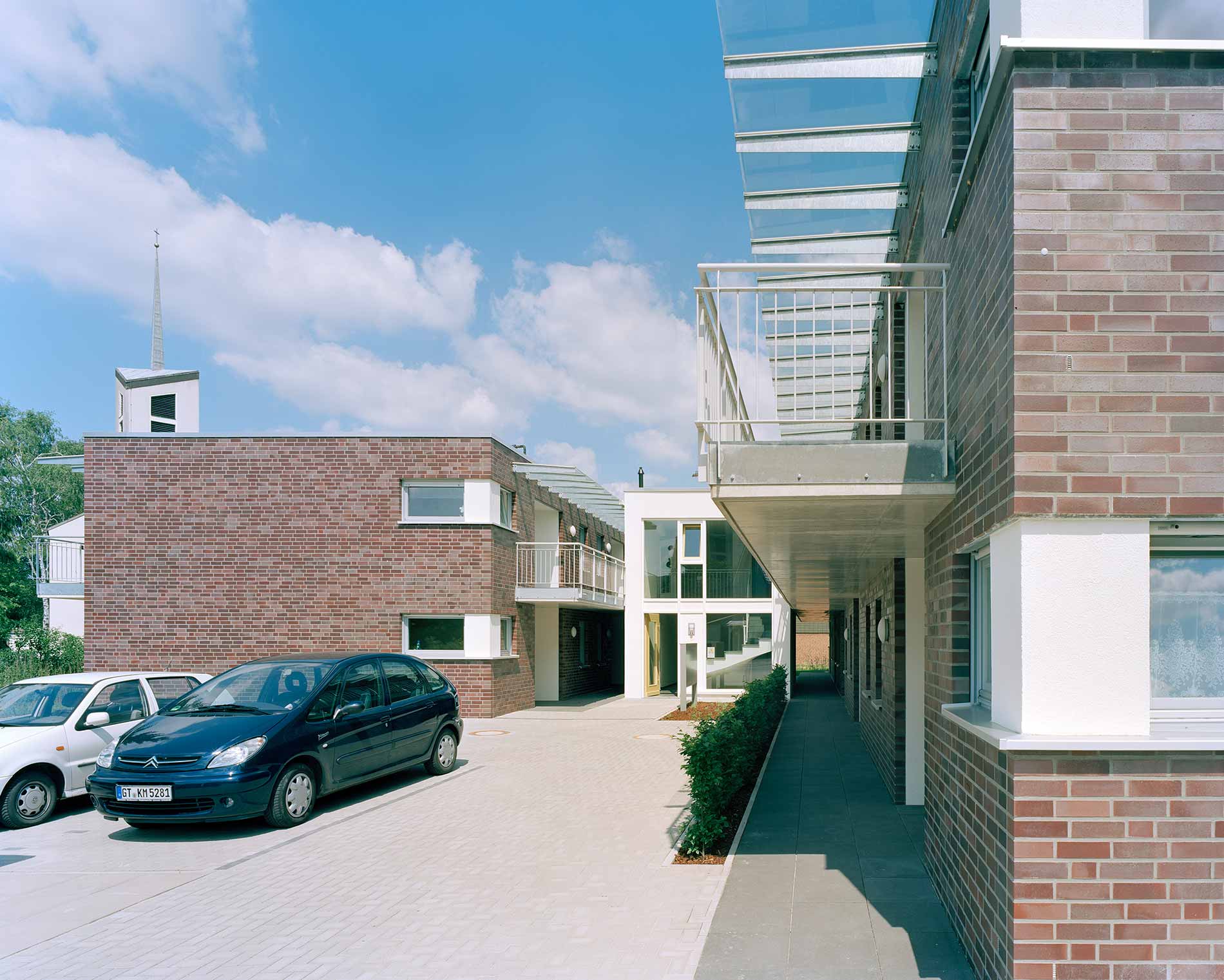 GJL+ Freie Architekten, Servicewohnanlage, Gütersloh, Foto: Klemens Ortmeyer