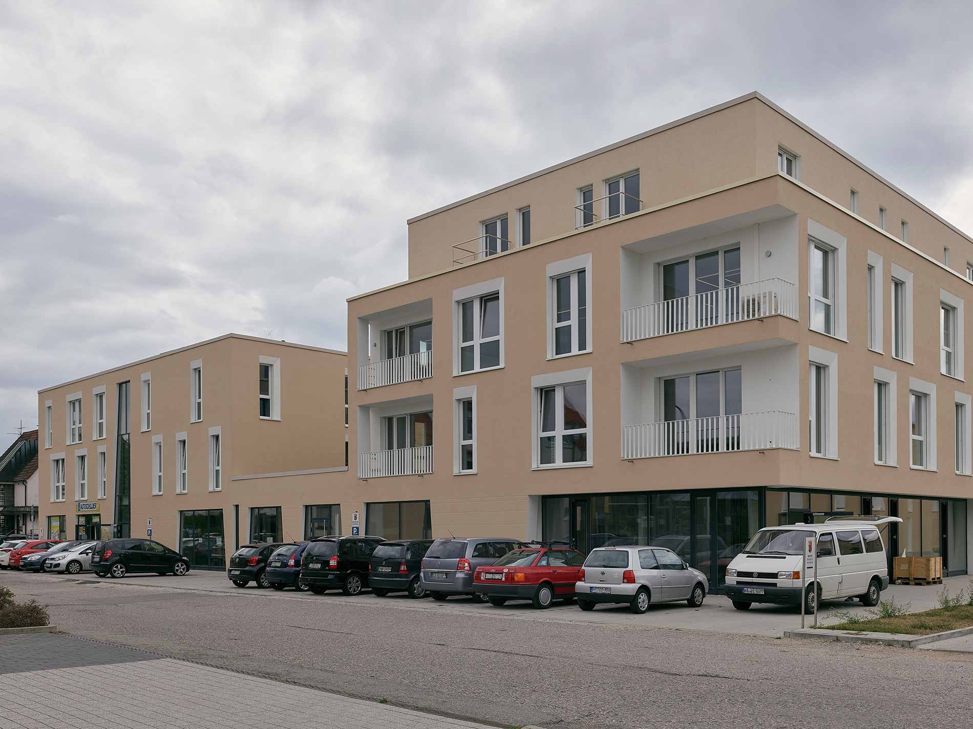 GJL+ Freie Architekten, Wohn- und Geschäftshäuser, Kandel, Foto: Klemens Ortmeyer