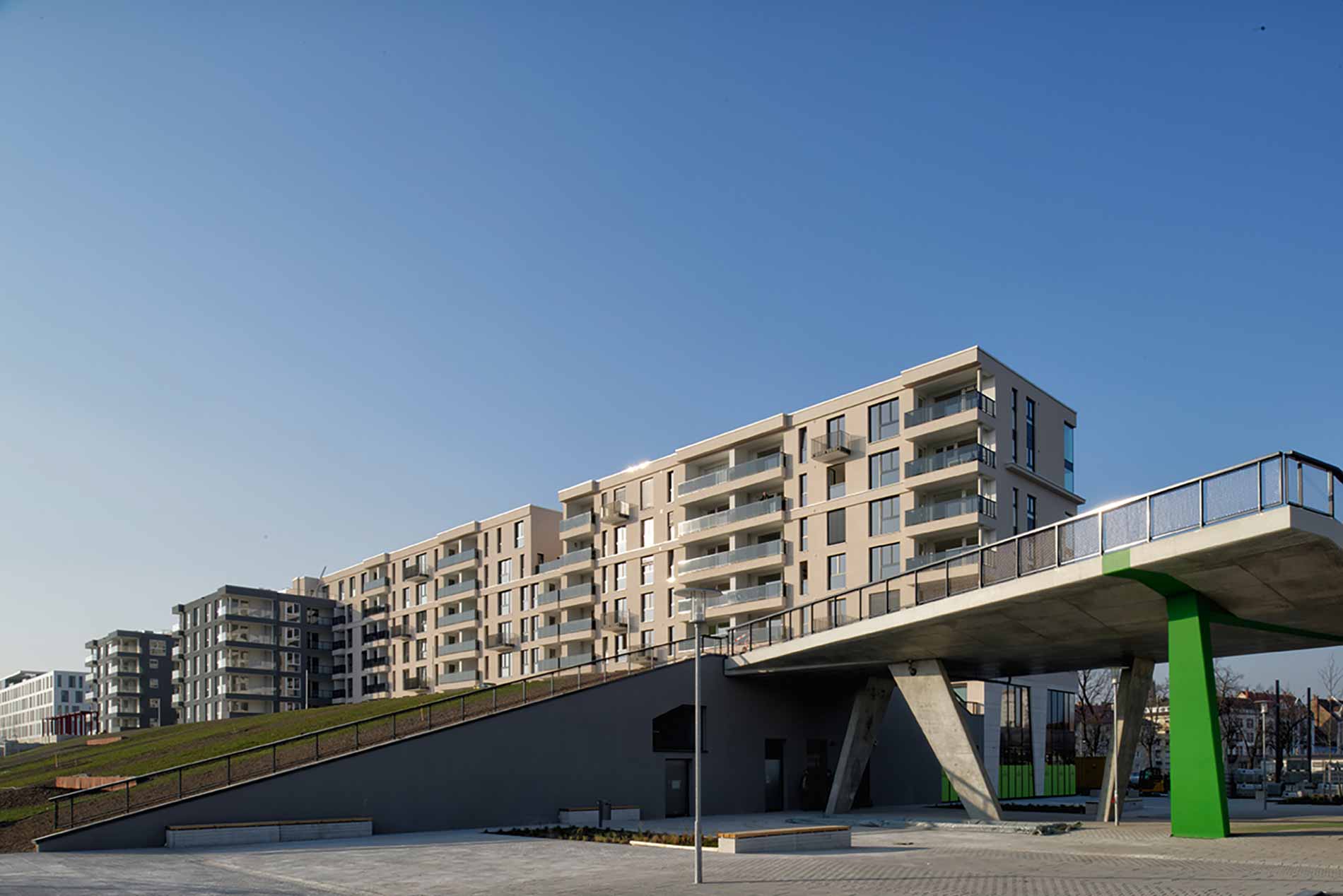 GJL+ Freie Architekten, Parkarkaden, Karlsruhe, Foto: Klemens Ortmeyer