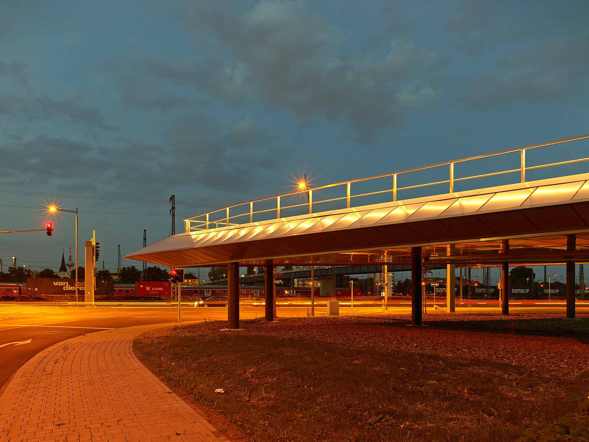 GJL+ Freie Architekten, Kleinfeldsteg, Mannheim, Foto: Klemens Ortmeyer