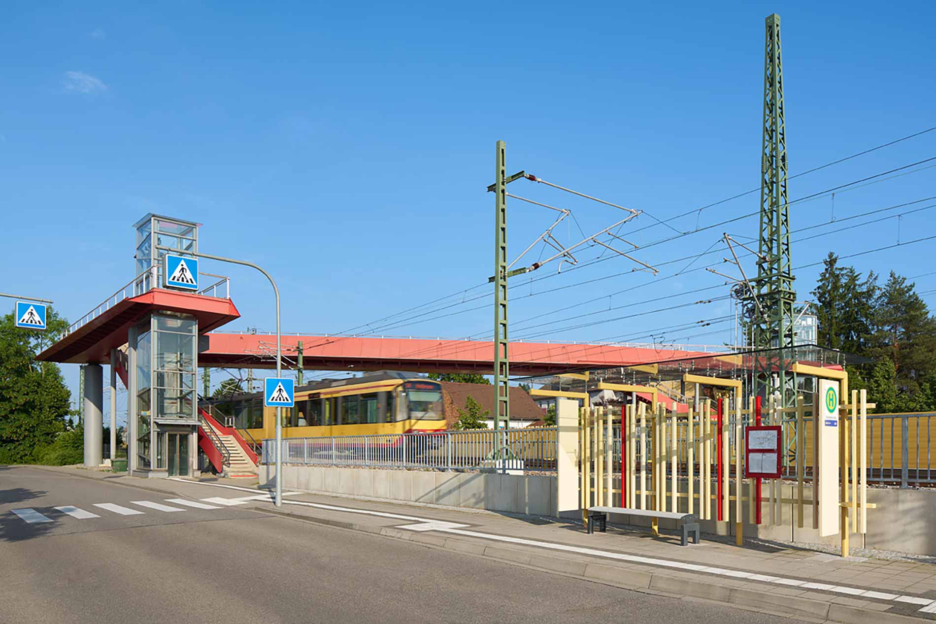 GJL+ Freie Architekten, Lärmschutzanlage, Karlsruhe-Grötzingen, Foto: Stephan Baumann