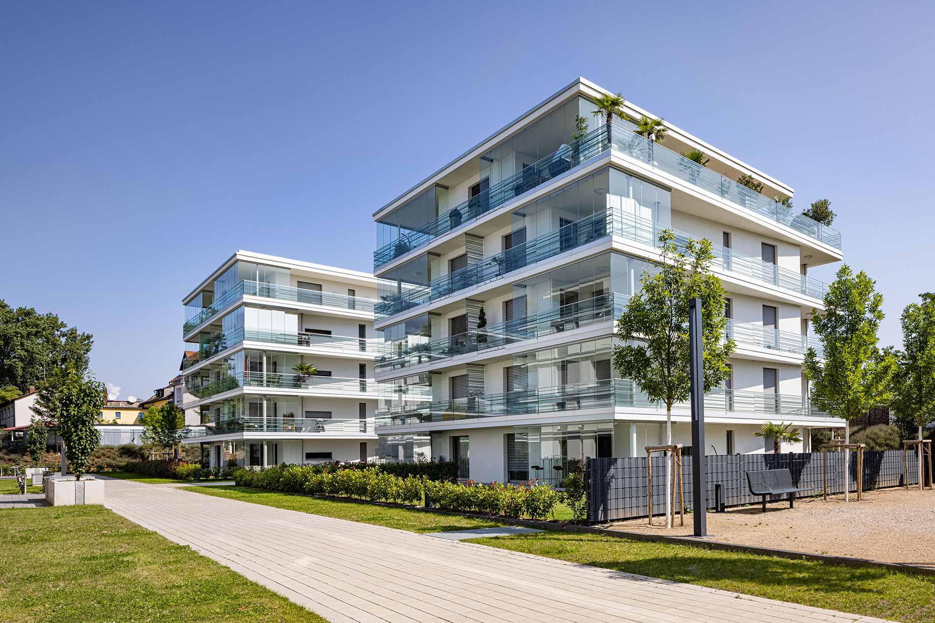 GJL+ Freie Architekten, Wohnen am Wasser, Mannheim, Foto: Johannes Vogt