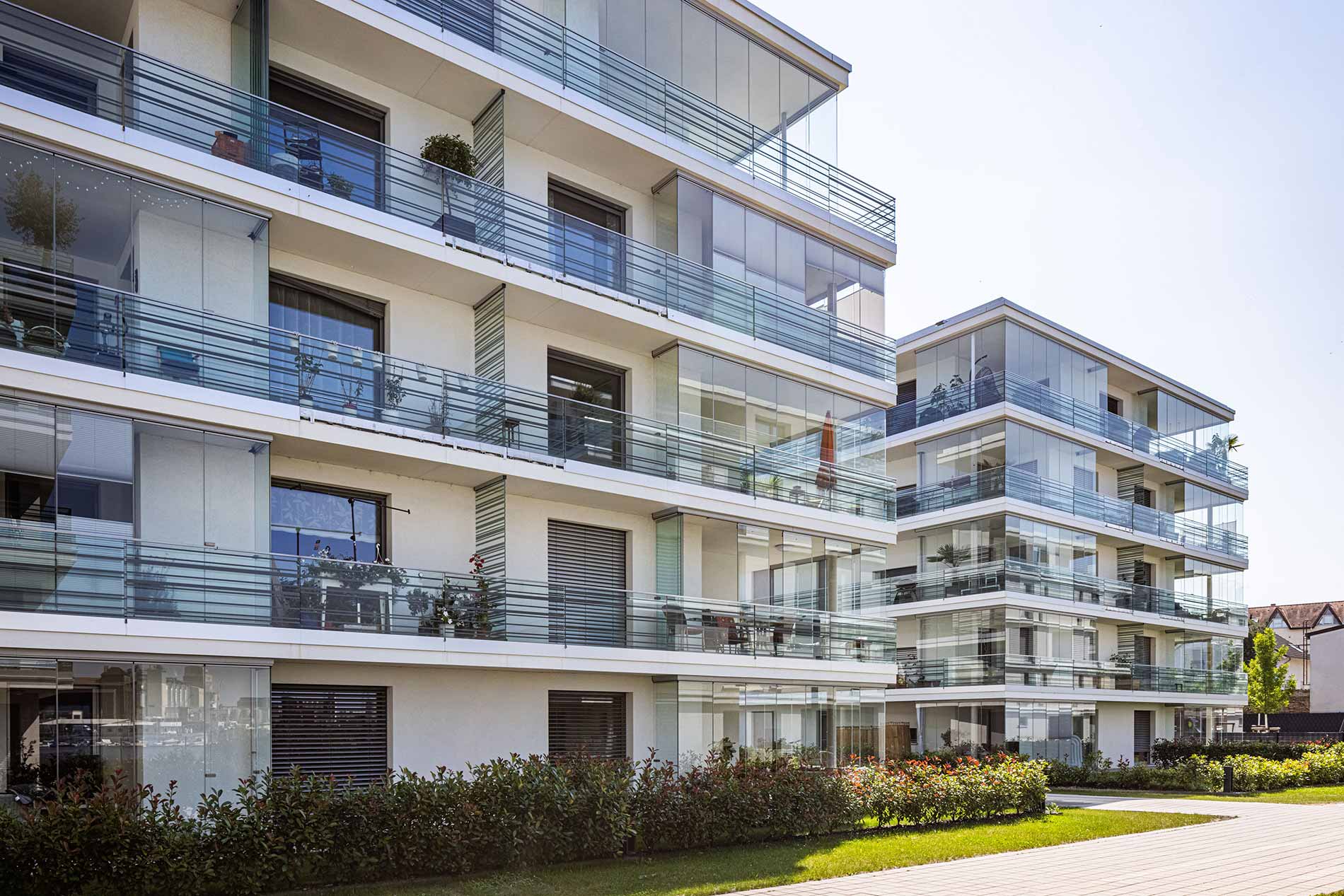 GJL+ Freie Architekten, Wohnen am Wasser, Mannheim, Foto: Johannes Vogt