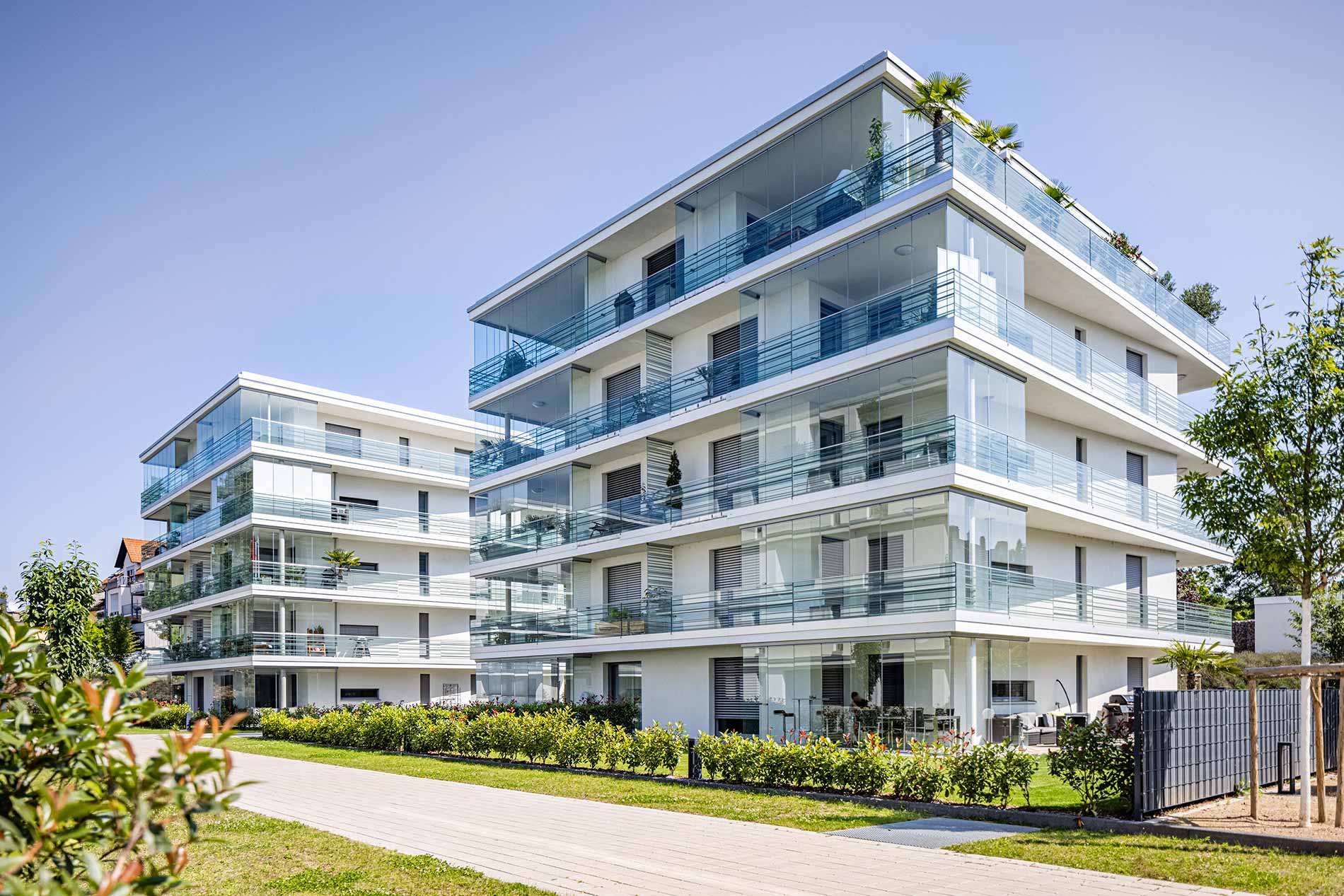 GJL+ Freie Architekten, Wohnen am Wasser, Mannheim, Foto: Johannes Vogt