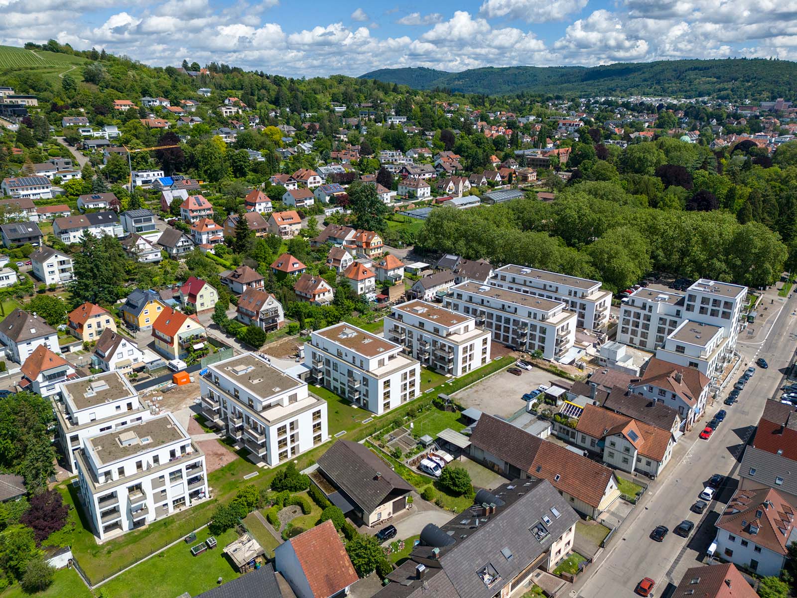 GJL+ Freie Architekten, StadtPark Villen, Lahr, Foto: Klaus Helbig