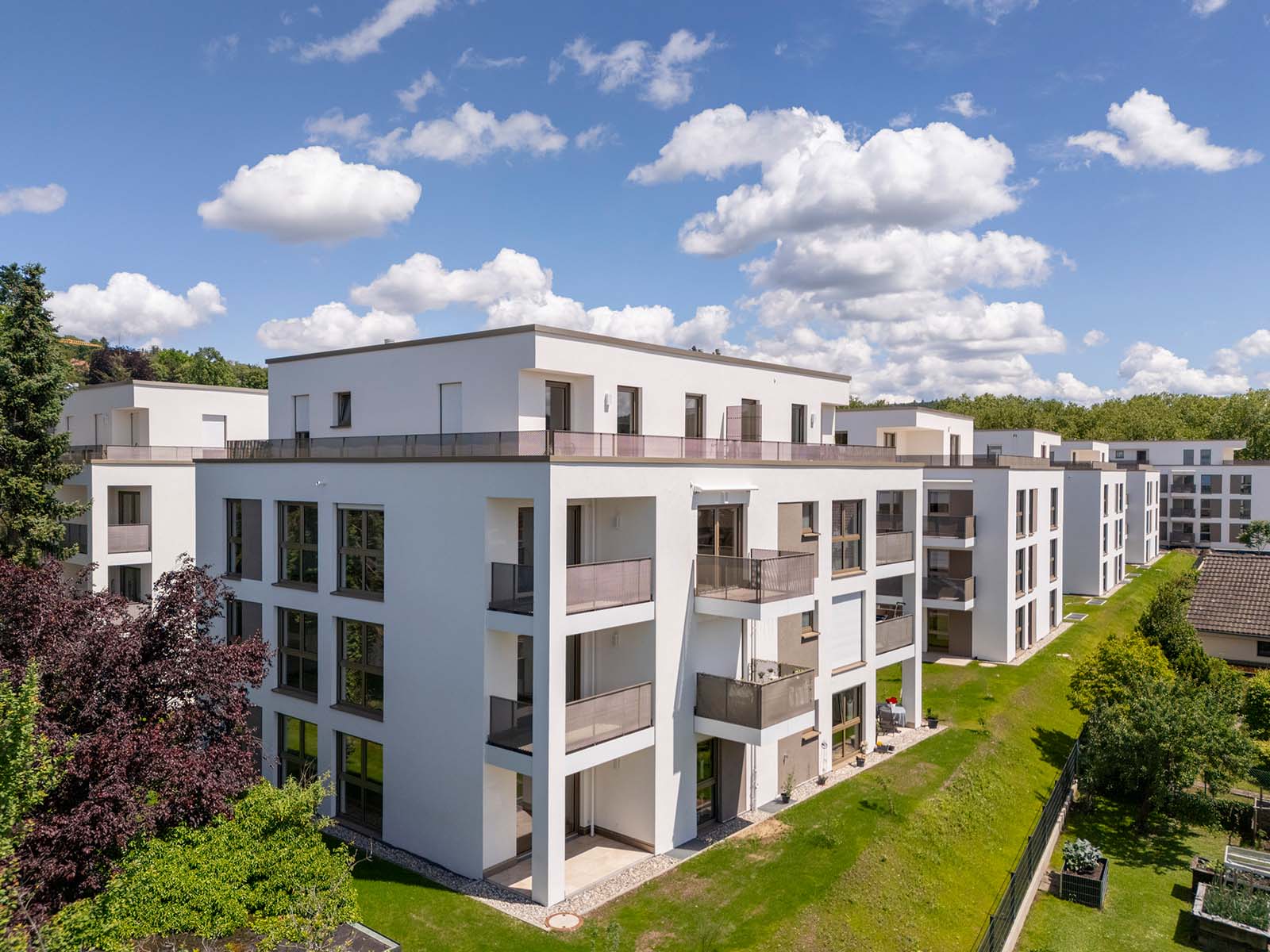 GJL+ Freie Architekten, StadtPark Villen, Lahr, Foto: Klaus Helbig