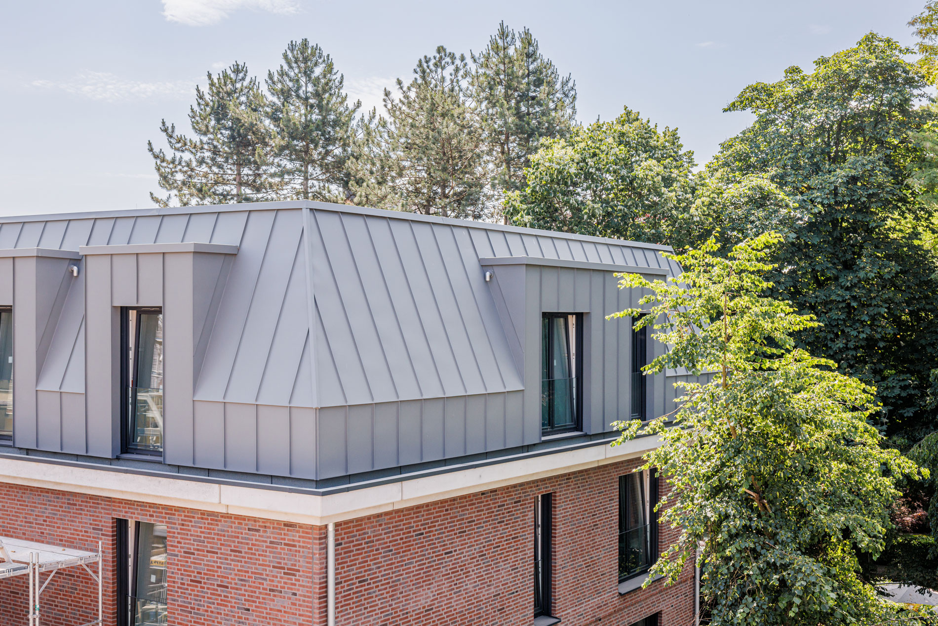 GJL+ Freie Architekten, Wohn- und Geschäftskomplex Kökerstraße, Gütersloh, Foto: Kai Ostermann