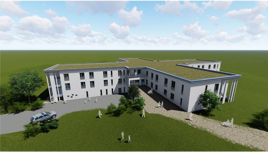 GJL+ Architekten, Seniorenzentrum Haus am See, Saarbrücken, Visualisierung: GJL+ Freie Architekten