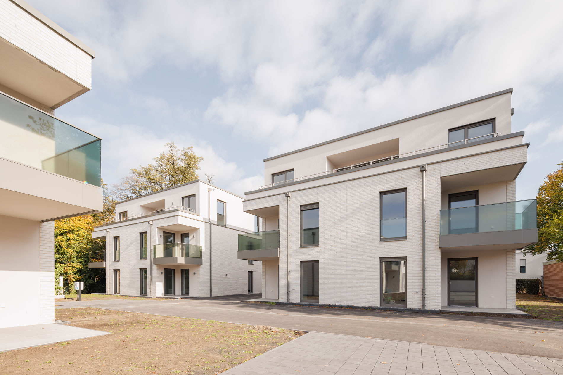 GJL+ Freie Architekten, 3 Mehrfamilienhäuser, Rheda-Wiedenbrück, Foto (c) Kai Ostermann
