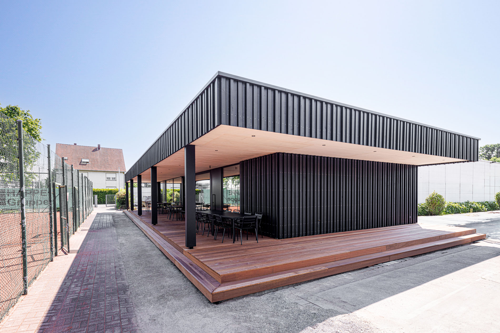 GJL+ Freie Architekten, ctc Clubhaus, Rheda-Wiedenbrück, Foto: Kai Ostermann