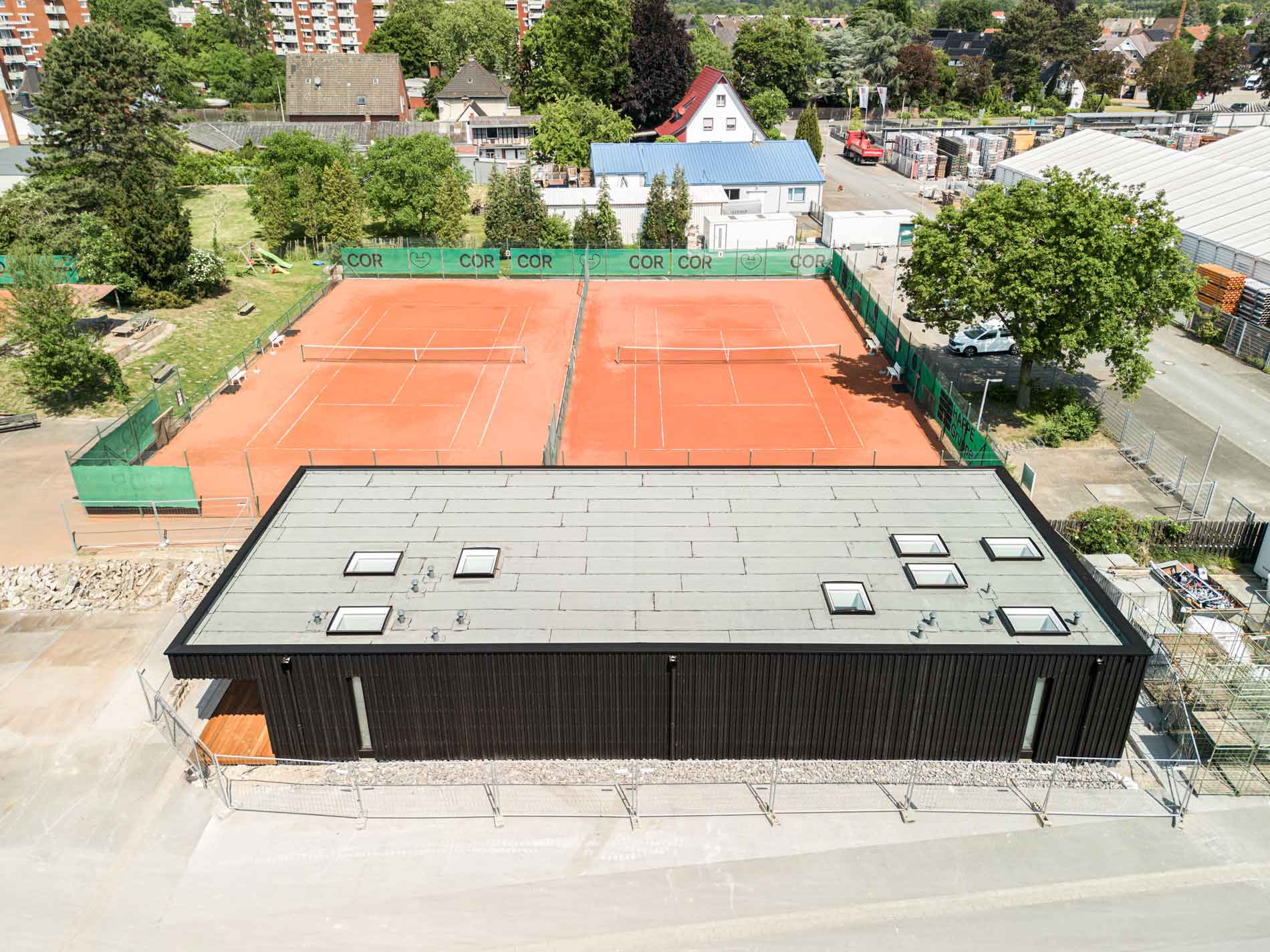 GJL+ Freie Architekten, ctc Clubhaus, Rheda-Wiedenbrück, Foto: Kai Ostermann