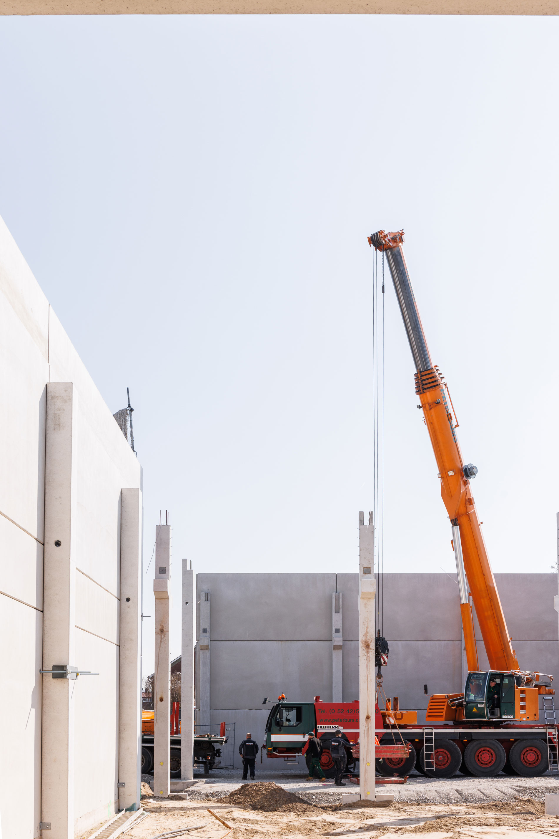 GJL+ Freie Architekten, Baustelle Peterburs, Foto: Kai Ostermann