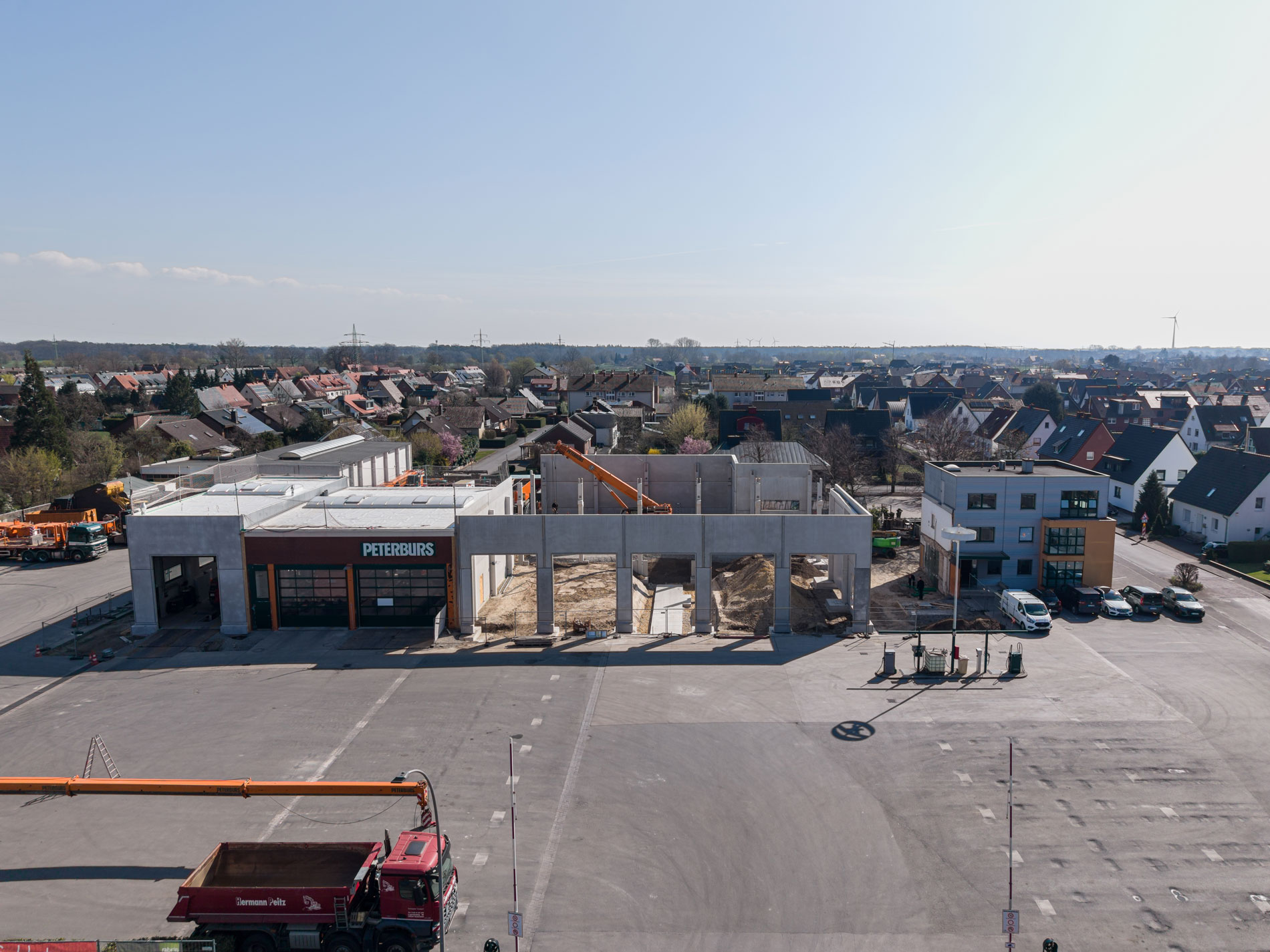 GJL+ Freie Architekten, Baustelle Peterburs, Foto: Kai Ostermann