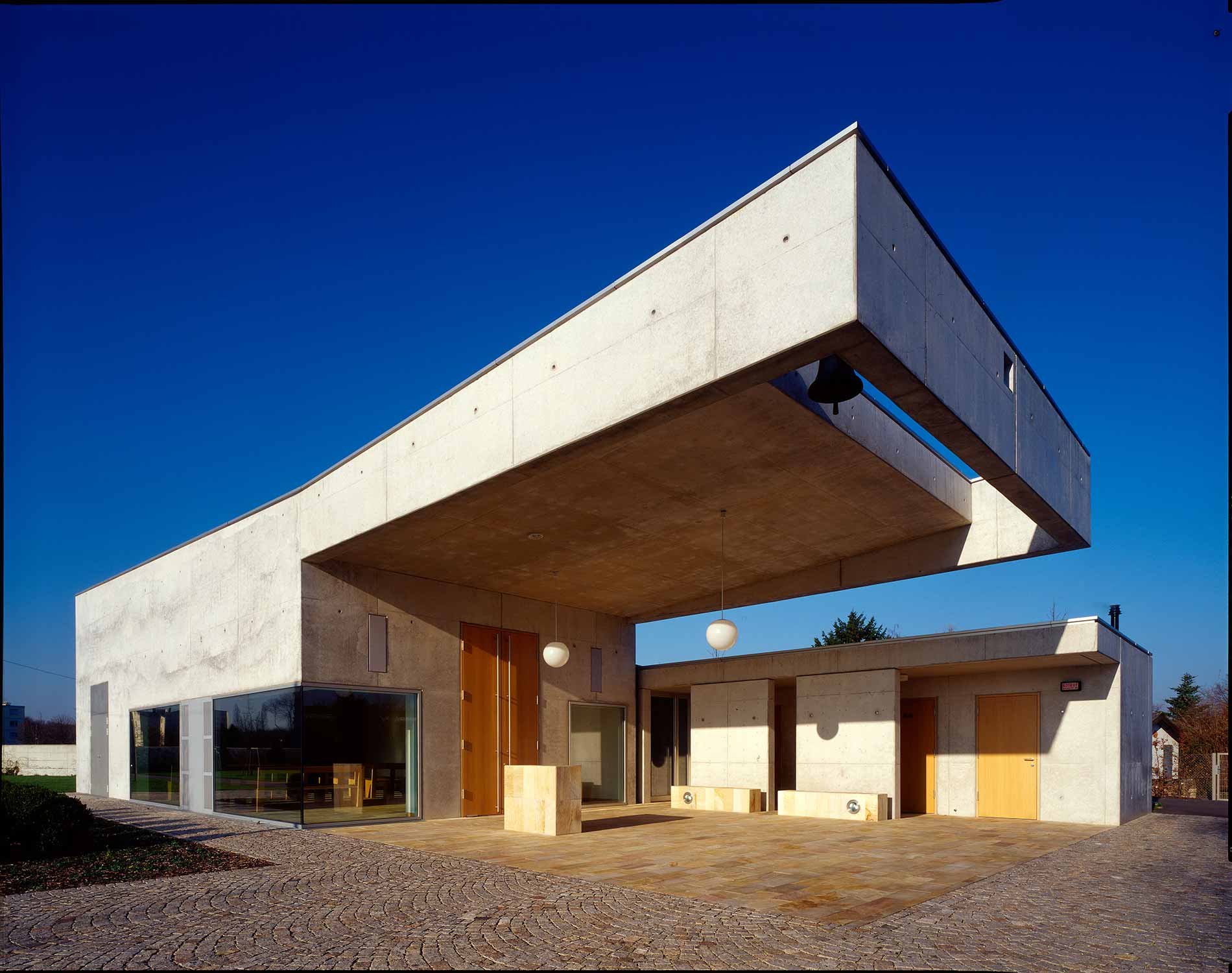 GJL+ Freie Architekten, Aussegnungshalle Oberreut, Karlsruhe, Foto: Klemens Ortmeyer