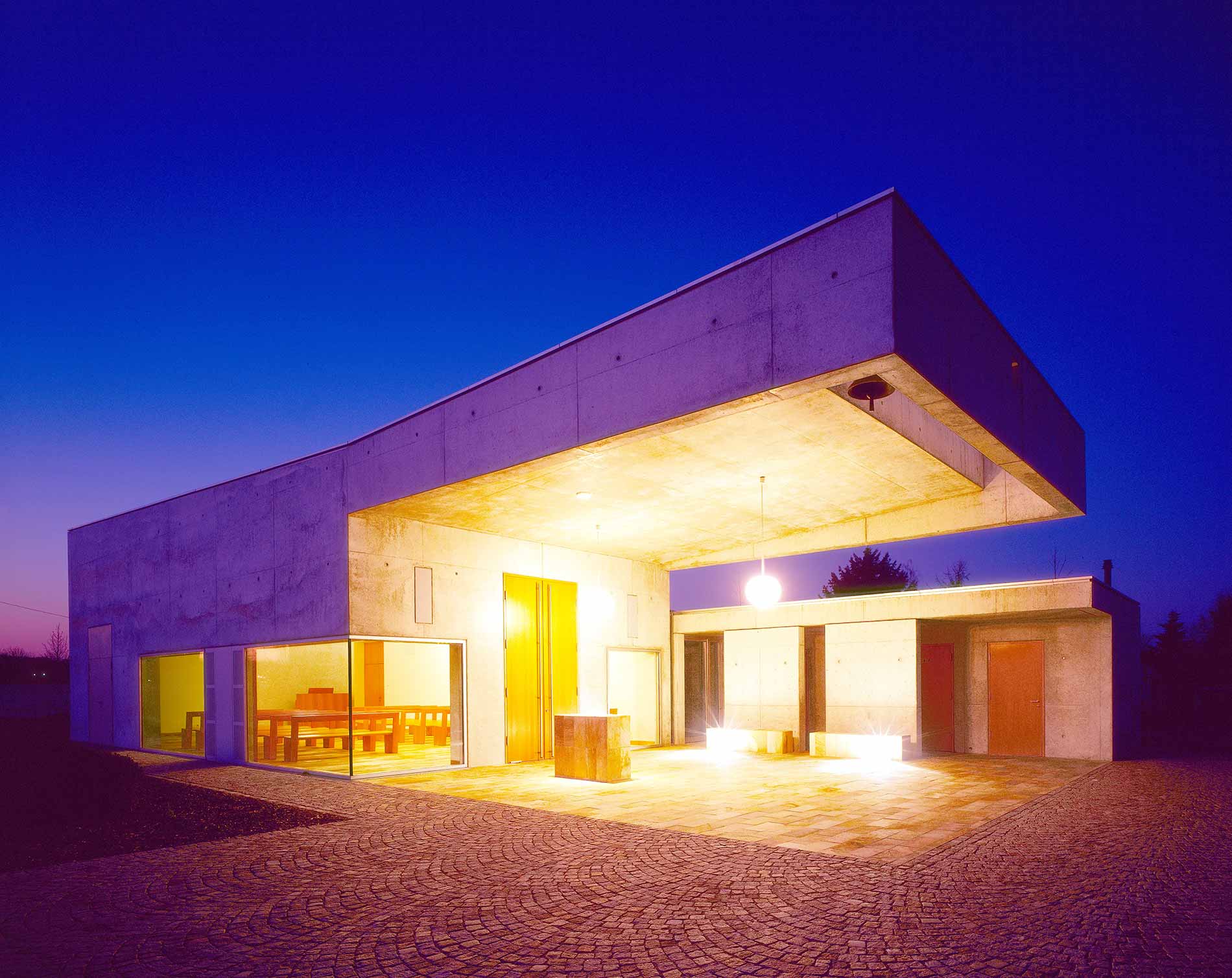 GJL+ Freie Architekten, Aussegnungshalle Oberreut, Karlsruhe, Foto: Klemens Ortmeyer